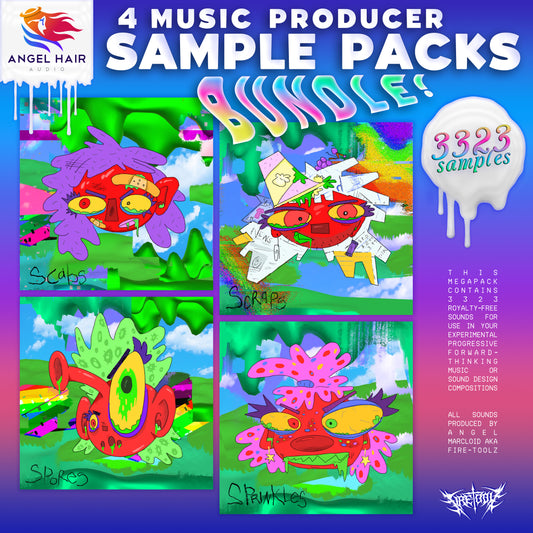 50% OFF BUNDLE ~ SCABS / SCRAPS / SPORES / SPRINKLES Sample Packs (6+ GB)