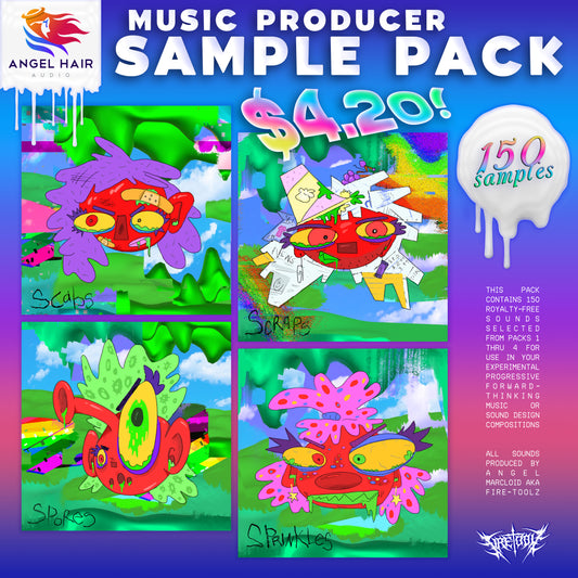 SCABS / SCRAPS / SPORES / SPRINKLES Mini Sample Pack