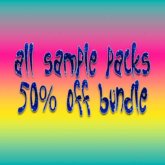 ALL Sample Packs BUNDLE 50%