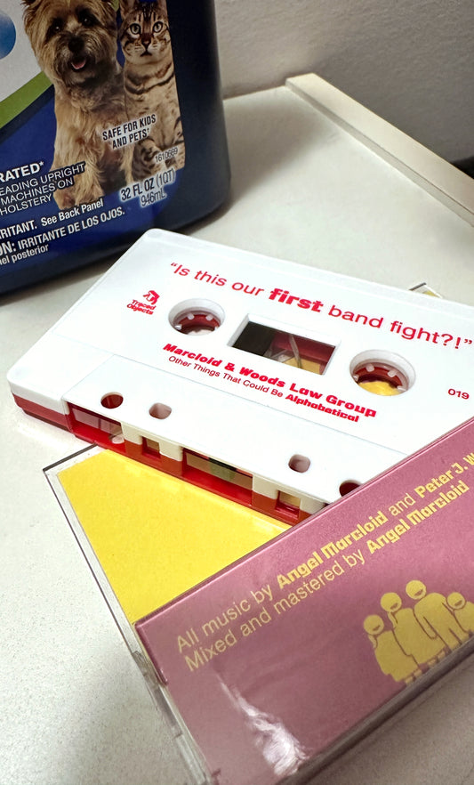 Marcloid & Woods Law Group "Other Things That Could Be Alphabetical" Cassette Tape