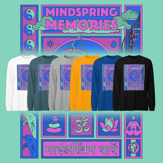 MindSpring Memories "Lunitas" REPRINT Unisex Long Sleeve T-shirt